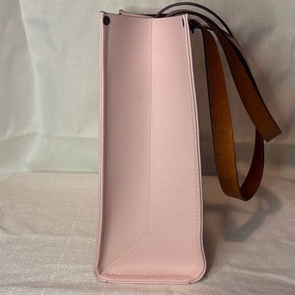 Coach Light Pink Leather Tote - Picture 7 of 9